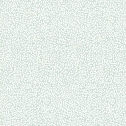 Laura Ashley Little Vines Duck Egg Leaf Smooth Wallpaper