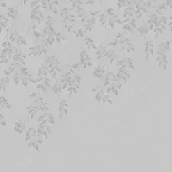 Laura Ashley -Laura Ashley laura ashley lockwood grey leaves smooth wallpaper5011583488838 37c bq