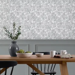 Laura Ashley Louise Grey Floral Smooth Wallpaper 13 Laura Ashley Louise Grey Floral Smooth Wallpaper -Laura Ashley laura ashley louise grey floral smooth wallpaper5011583546262 20i bq