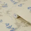 Laura Ashley Mari Gold Floral Smooth Wallpaper -Laura Ashley laura ashley mari gold floral smooth wallpaper5011583545722 36c bq