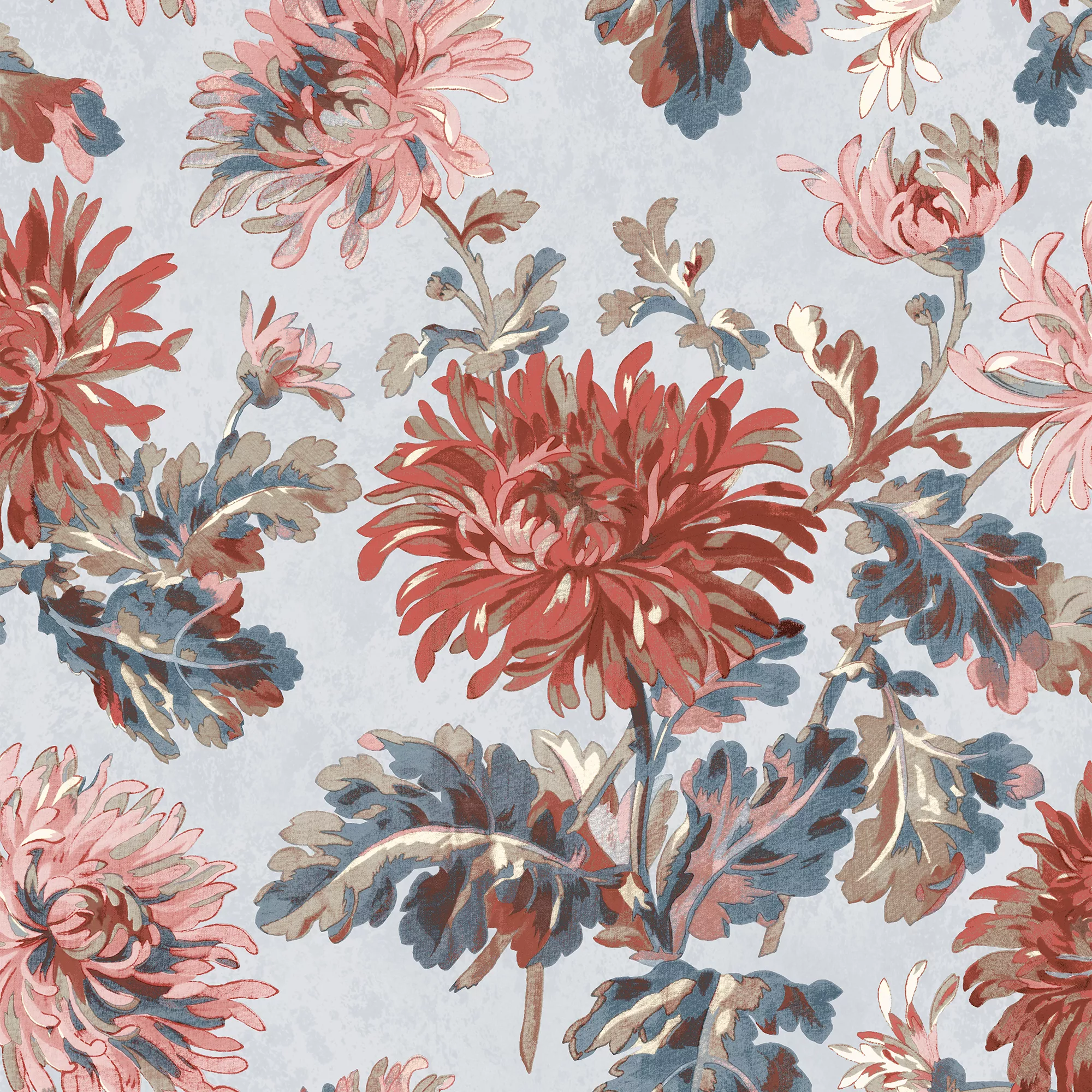 Laura Ashley Maryam Crimson Floral Smooth Wallpaper 3 Laura Ashley Maryam Crimson Floral Smooth Wallpaper