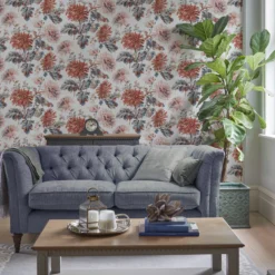 Laura Ashley Maryam Crimson Floral Smooth Wallpaper 12 Laura Ashley Maryam Crimson Floral Smooth Wallpaper -Laura Ashley laura ashley maryam crimson floral smooth wallpaper5011583486926 21i bq