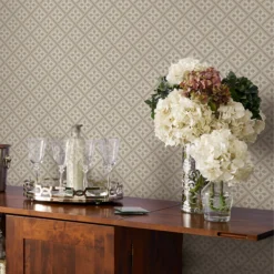 Laura Ashley Mr Jones Dove Grey Geometric Smooth Wallpaper -Laura Ashley laura ashley mr jones dove grey geometric smooth wallpaper5011583467482 20i bq