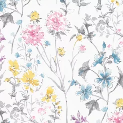 Laura Ashley Multicolour Wild Meadow Smooth Wallpaper -Laura Ashley laura ashley multicolour wild meadow smooth wallpaper5011583467338 37c bq