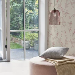 Laura Ashley Oriental Blush Blossom Smooth Wallpaper -Laura Ashley laura ashley oriental blush blossom smooth wallpaper5011583468083 21i bq