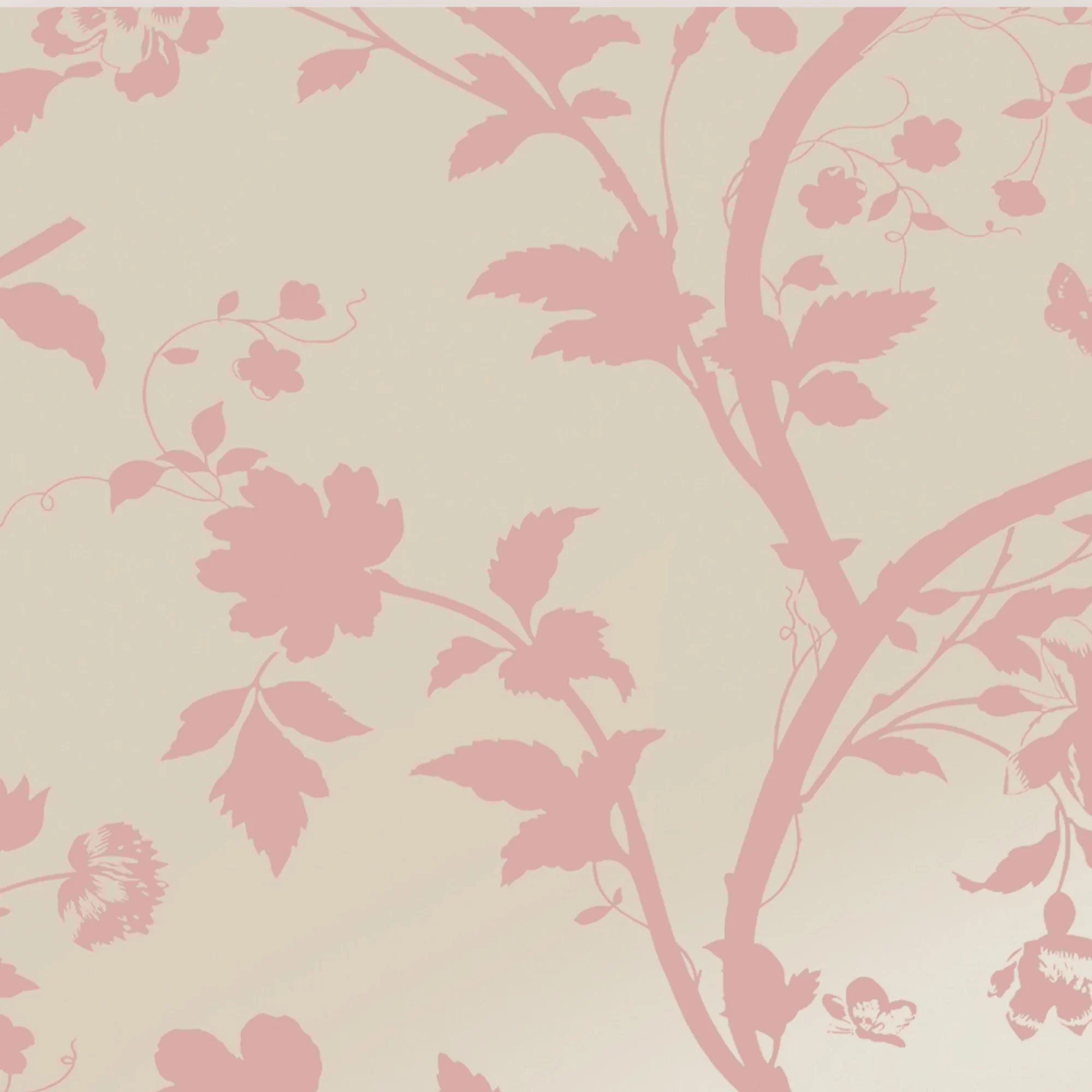 Laura Ashley Oriental Chalk Pink Garden Smooth Wallpaper 5 Laura Ashley Oriental Chalk Pink Garden Smooth Wallpaper - Image 3