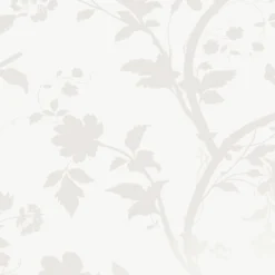 Laura Ashley Oriental Pearlescent White Garden Smooth Wallpaper -Laura Ashley laura ashley oriental pearlescent white garden smooth wallpaper5011583468175 37c bq