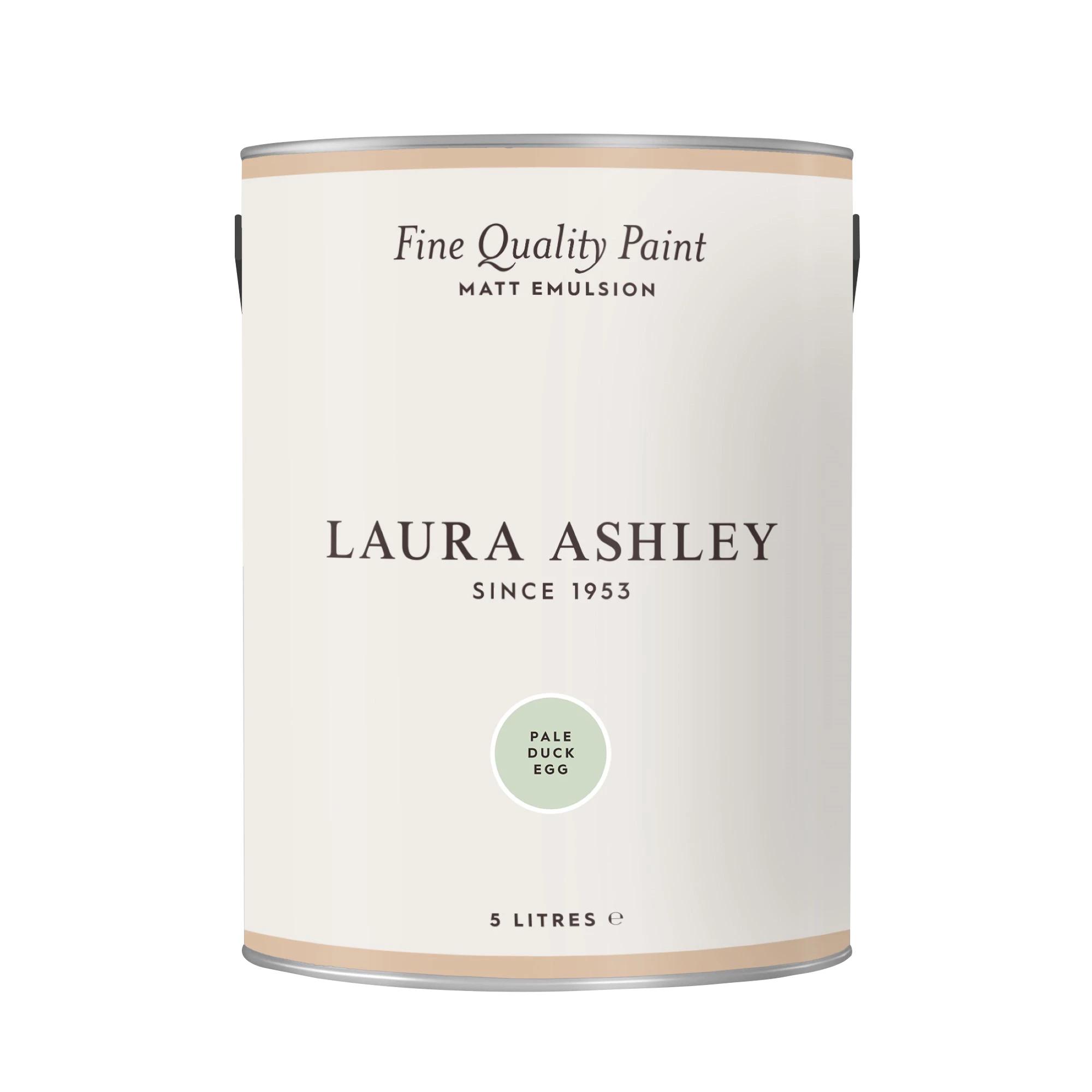 Laura Ashley Pale Duck Egg Matt Emulsion Paint, 5L 4 Laura Ashley Pale Duck Egg Matt Emulsion Paint, 5L - Image 2