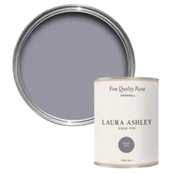 Laura Ashley Pale Iris Eggshell Emulsion Paint, 750ml