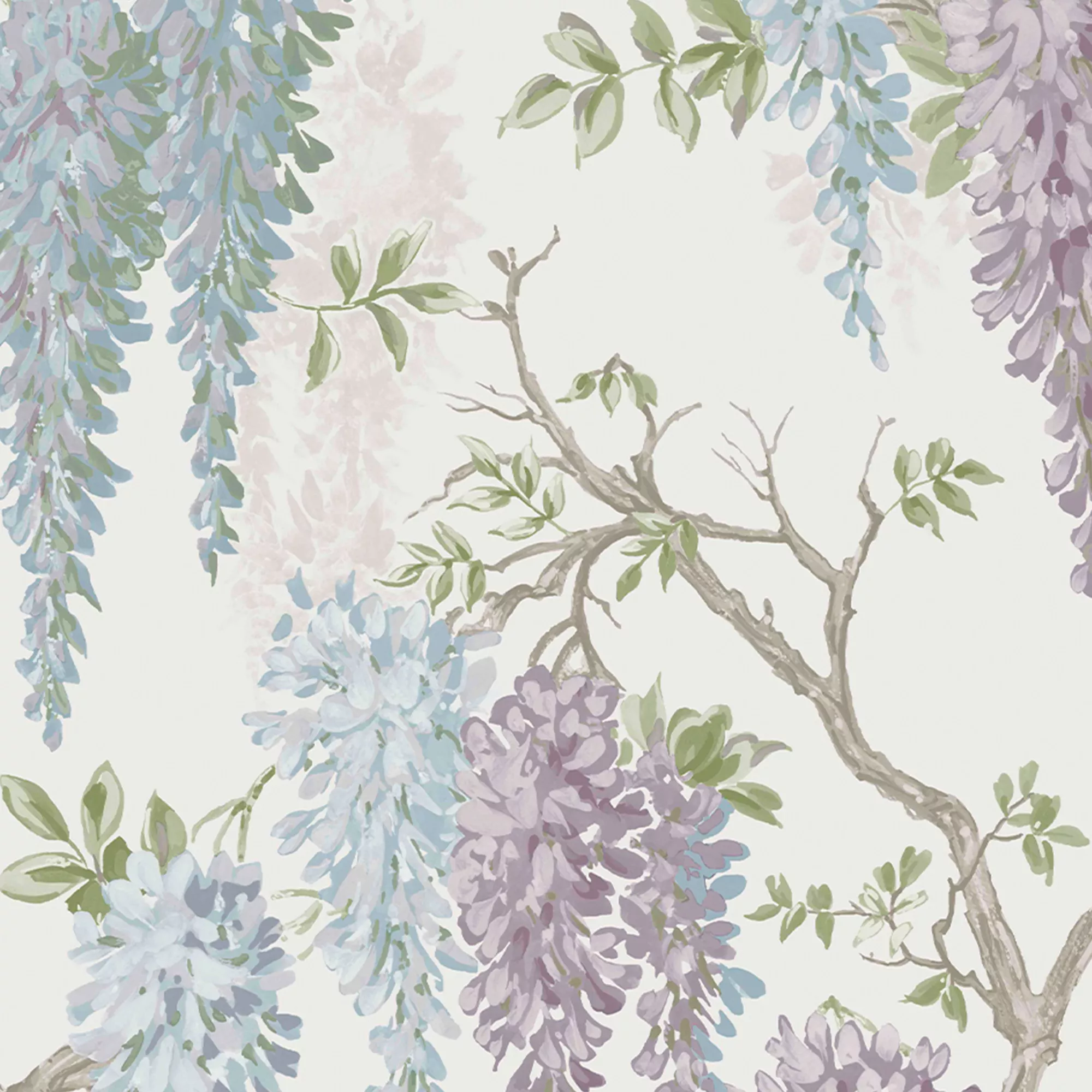Laura Ashley Pale Iris Wisteria Smooth Wallpaper 5 Laura Ashley Pale Iris Wisteria Smooth Wallpaper - Image 3