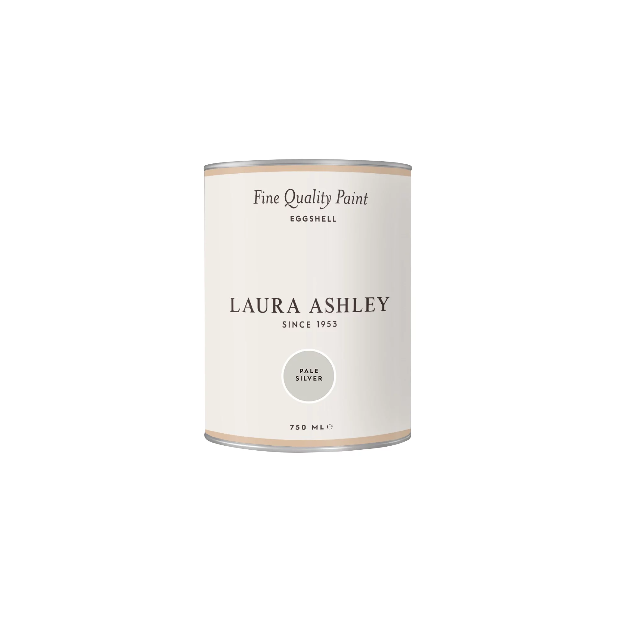 Laura Ashley Pale Silver Eggshell Emulsion Paint, 750ml 6 Laura Ashley Pale Silver Eggshell Emulsion Paint, 750ml - Image 4