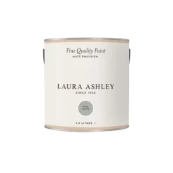 Laura Ashley Pale Slate Matt Emulsion Paint, 2.5L -Laura Ashley laura ashley pale slate matt emulsion paint 2 5l5011583472370 08c bq
