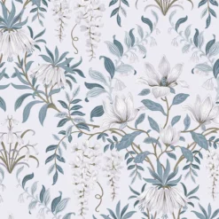 Laura Ashley Parterre Off White & Seaspray Damask Smooth Wallpaper -Laura Ashley laura ashley parterre off white seaspray damask smooth wallpaper5011583468595 37c bq