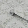 Laura Ashley Parterre Sage Damask Smooth Wallpaper -Laura Ashley laura ashley parterre sage damask smooth wallpaper5011583468625 36c bq