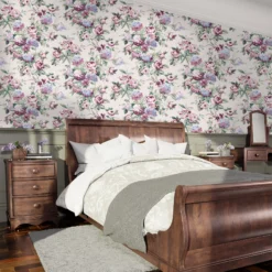 Laura Ashley Pembrey Hazelnut Floral Smooth Wallpaper -Laura Ashley laura ashley pembrey hazelnut floral smooth wallpaper5011583523874 21i bq
