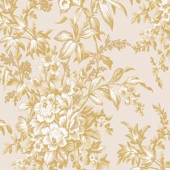 Laura Ashley Picardie Pale Gold Floral Smooth Wallpaper -Laura Ashley laura ashley picardie pale gold floral smooth wallpaper5011583486568 37c bq