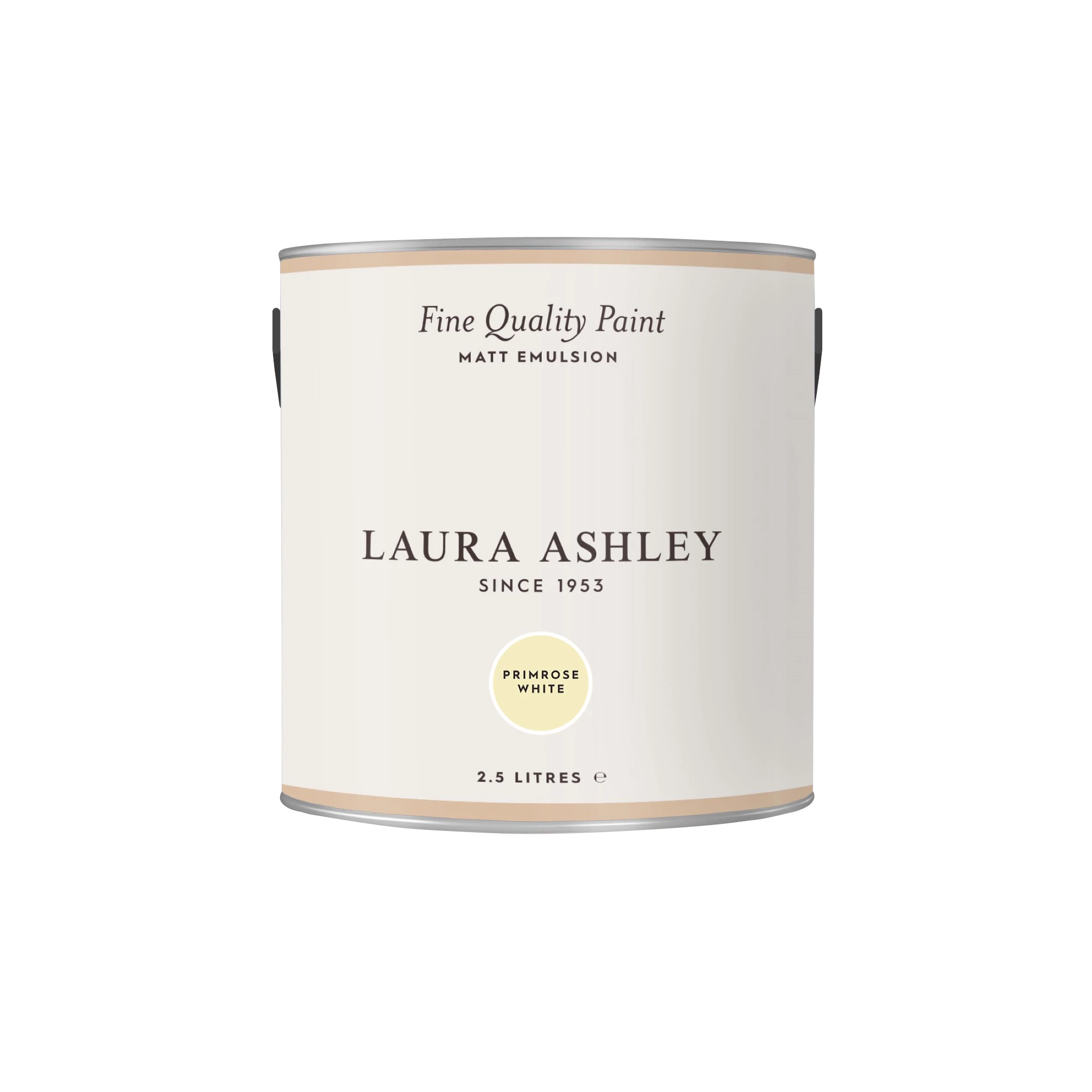 Laura Ashley Primrose White Matt Emulsion Paint, 2.5L 6 Laura Ashley Primrose White Matt Emulsion Paint, 2.5L - Image 4