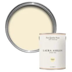 Laura Ashley Primrose White Matt Emulsion Paint, 5L