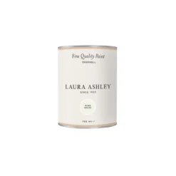 Laura Ashley Pure White Eggshell Emulsion Paint, 750ml -Laura Ashley laura ashley pure white eggshell emulsion paint 750ml5011583473407 08c bq