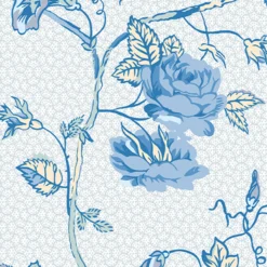 Laura Ashley Rambling Rector Blue Sky Floral Smooth Wallpaper -Laura Ashley laura ashley rambling rector blue sky floral smooth wallpaper5011583492804 37c bq