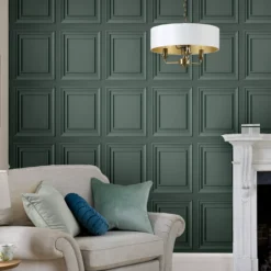 Laura Ashley Redbrook Wood Panel Green Brick / Wood Effect Smooth Wallpaper -Laura Ashley laura ashley redbrook wood panel green brick wood effect smooth wallpaper5011583545814 21i bq