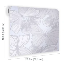 Laura Ashley Romantic Opulence Grey Animal Smooth Wallpaper -Laura Ashley laura ashley romantic opulence grey animal smooth wallpaper5011583524680 02t bq