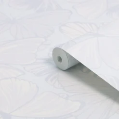 Laura Ashley Romantic Opulence Grey Animal Smooth Wallpaper