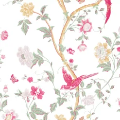 Laura Ashley Romantic Opulence Pink Animal Smooth Wallpaper -Laura Ashley laura ashley romantic opulence pink animal smooth wallpaper5011583492682 02c bq