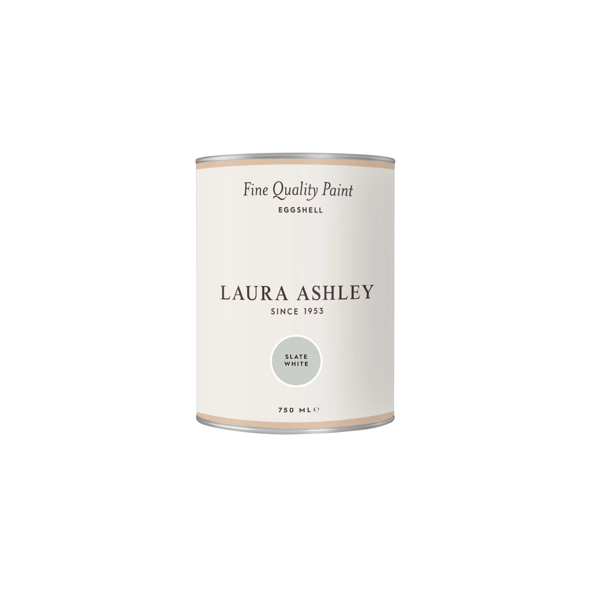 Laura Ashley Slate White Eggshell Emulsion Paint, 750ml 6 Laura Ashley Slate White Eggshell Emulsion Paint, 750ml - Image 4