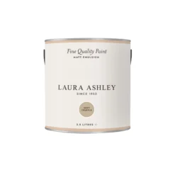 Laura Ashley Soft Truffle Matt Emulsion Paint, 2.5L -Laura Ashley laura ashley soft truffle matt emulsion paint 2 5l5011583472165 08c bq