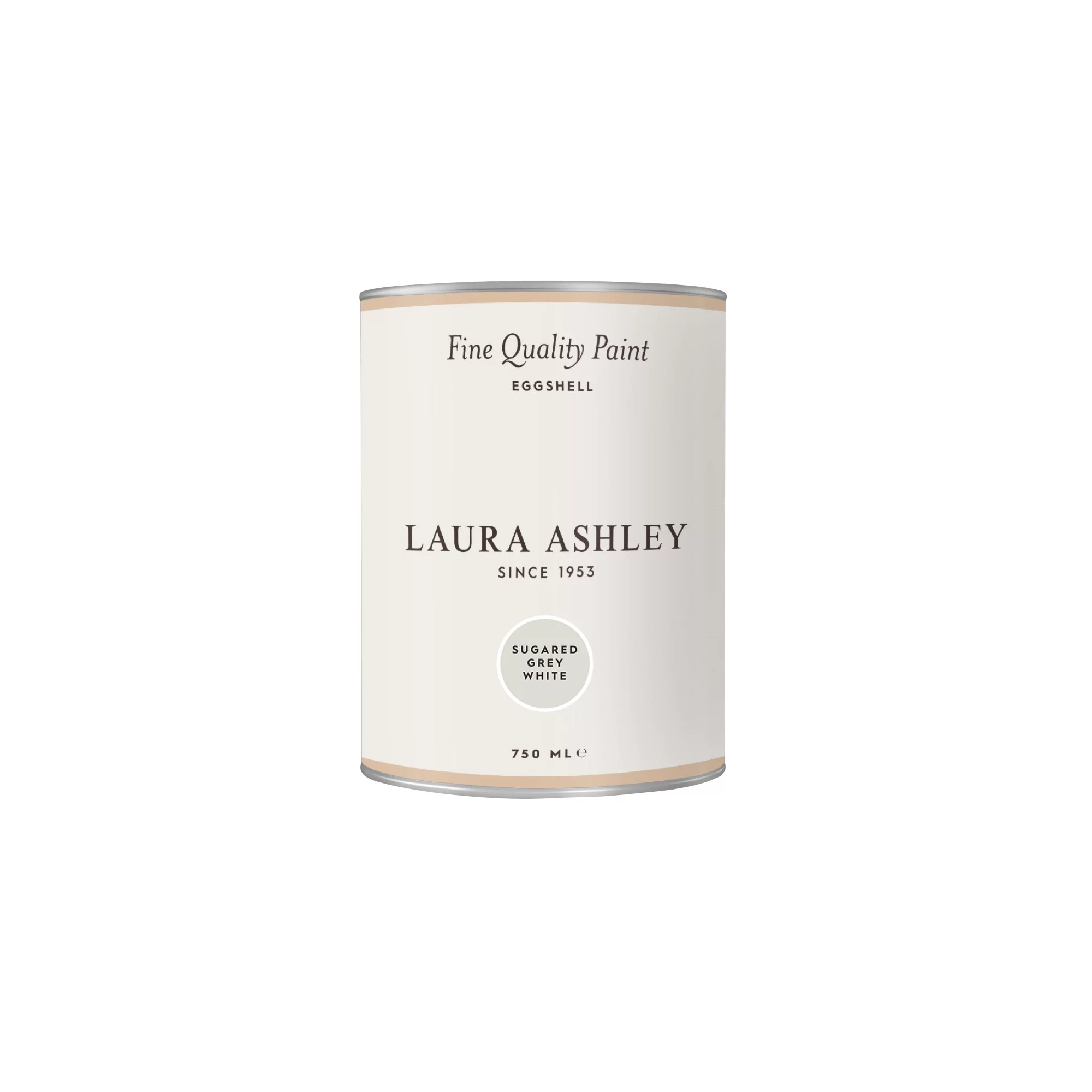 Laura Ashley Sugared Grey White Eggshell Emulsion Paint, 750ml 6 Laura Ashley Sugared Grey White Eggshell Emulsion Paint, 750ml - Image 4