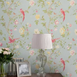Laura Ashley Summer Palace Duck Egg Floral Smooth Wallpaper 11 Laura Ashley Summer Palace Duck Egg Floral Smooth Wallpaper -Laura Ashley laura ashley summer palace duck egg floral smooth wallpaper5011583468205 20i bq