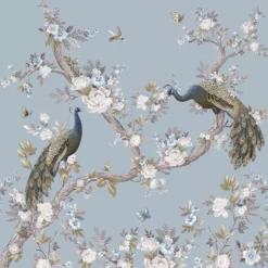 Laura Ashley Timeless Elegance Blue Animal