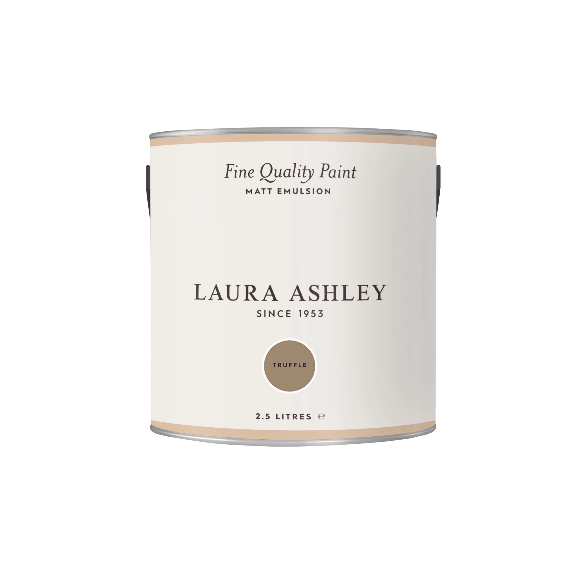 Laura Ashley Truffle Matt Emulsion Paint, 2.5L 6 Laura Ashley Truffle Matt Emulsion Paint, 2.5L - Image 4
