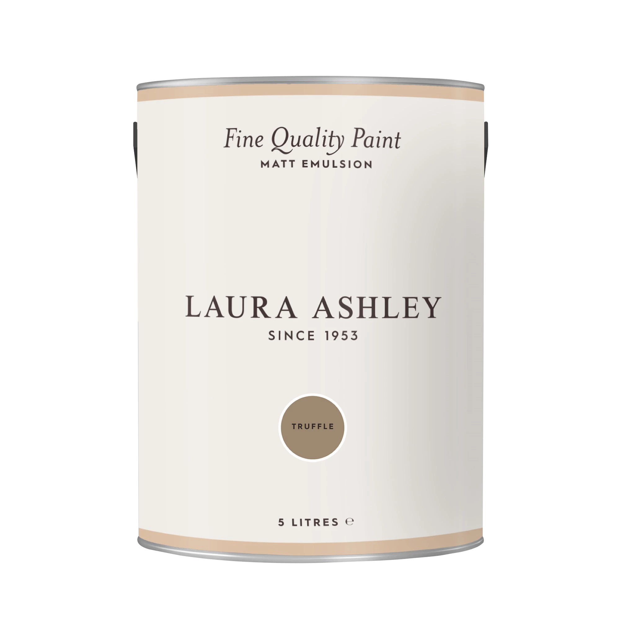 Laura Ashley Truffle Matt Emulsion Paint, 5L 4 Laura Ashley Truffle Matt Emulsion Paint, 5L - Image 2