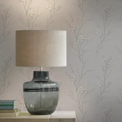 Laura Ashley Willow Dove Grey Floral Smooth Wallpaper -Laura Ashley laura ashley willow dove grey floral smooth wallpaper5011583467277 21i bq