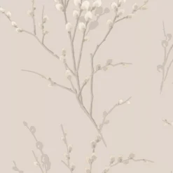 Laura Ashley Willow Dove Grey Floral Smooth Wallpaper -Laura Ashley laura ashley willow dove grey floral smooth wallpaper5011583467277 37c bq