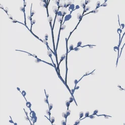 Laura Ashley Willow Midnight & Off White Floral Smooth Wallpaper -Laura Ashley laura ashley willow midnight off white floral smooth wallpaper5011583467246 37c bq